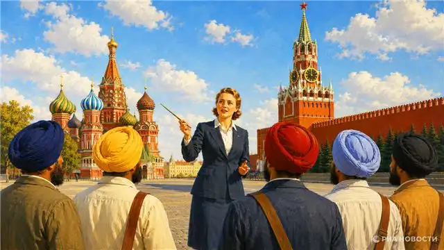 Индиец в отпуске как символ перемен грядущей эпохи