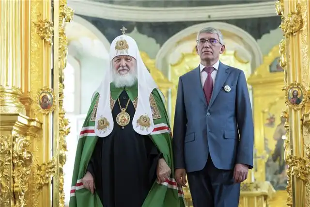 Святейший Патриарх Кирилл совершил освящение Успенского собора в Тульс...