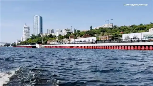 Володин сообщил об открытии нового участка набережной на Волге в Сарат...